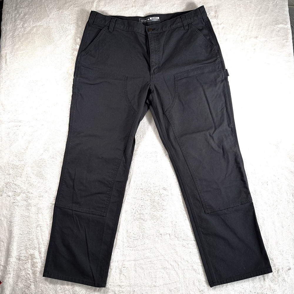 Carhartt Rugged Flex Relaxed Fit Duck Double Front Utility Work Pants Mens 40x32